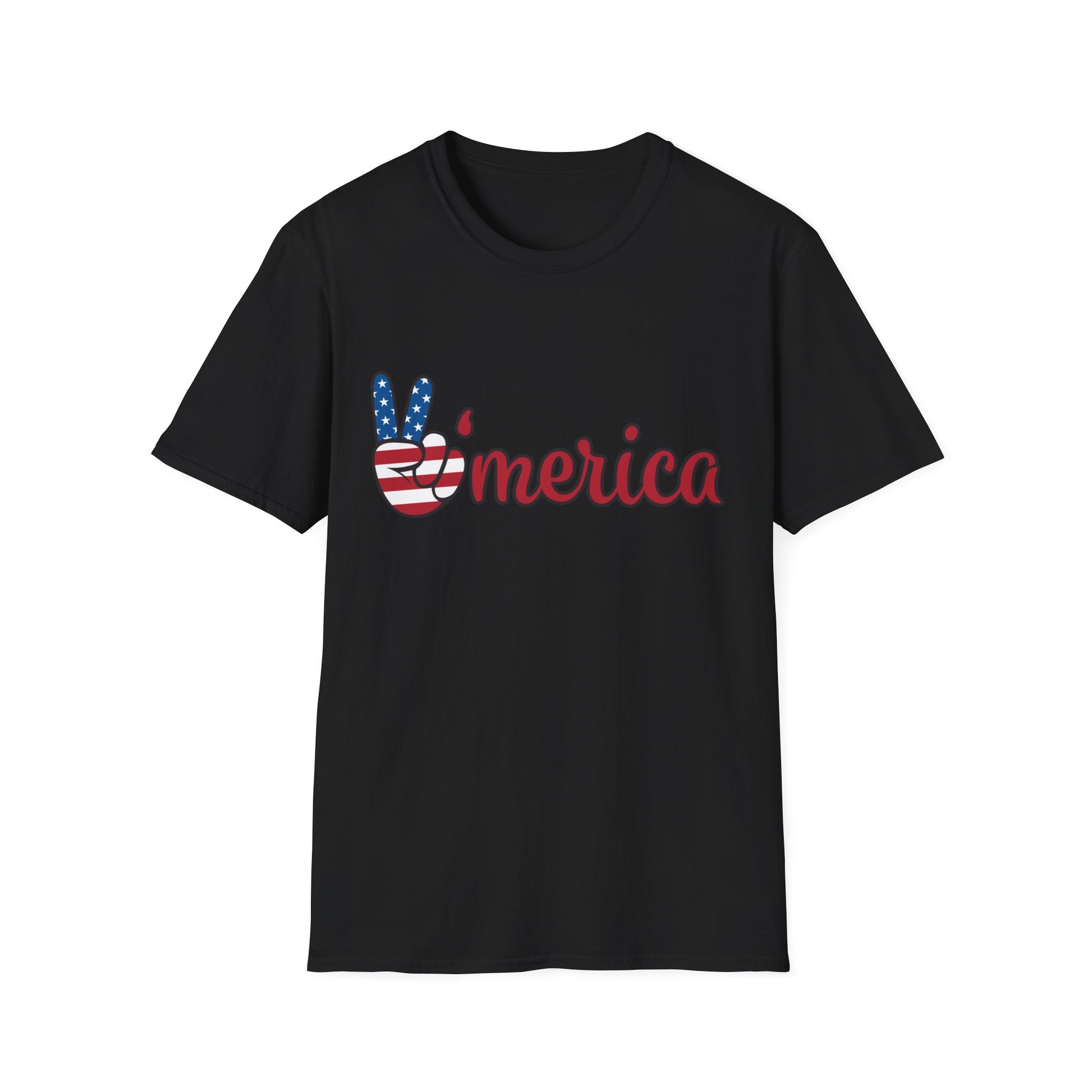 Merica Peace Sign T-Shirt