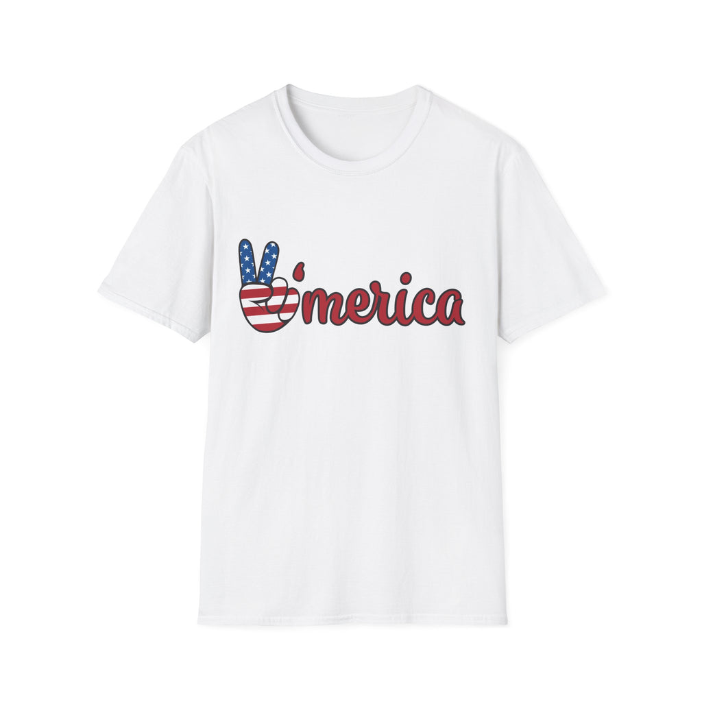 Merica Peace Sign T-Shirt